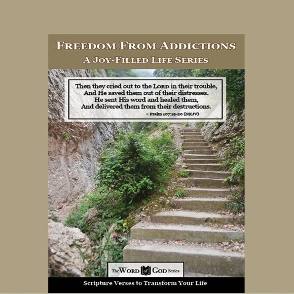 Freedom from Addictions: A Scripture-Based Devotional with Beautiful Nature Imag - Picture 1 of 5